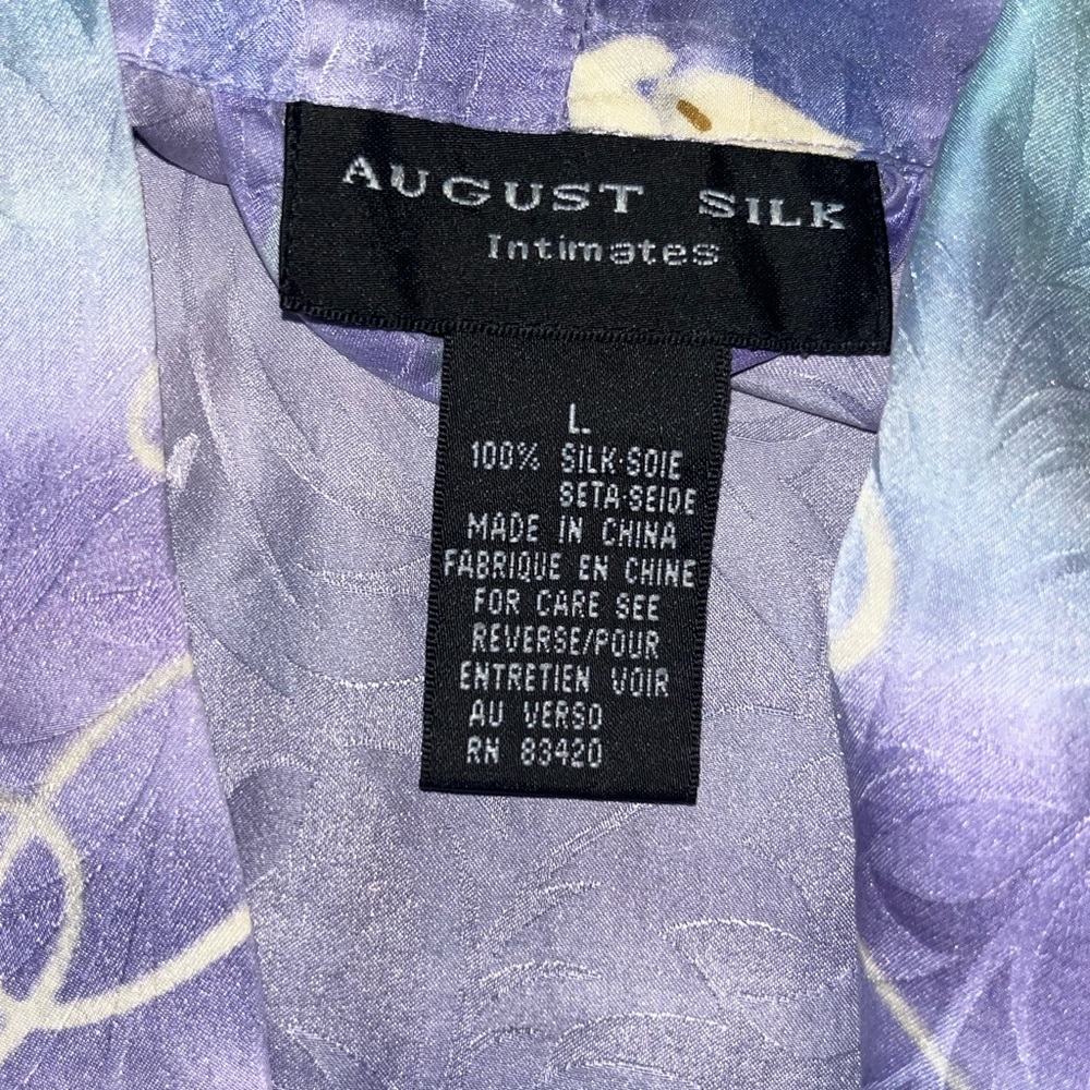 August Silk Purple and Blue Intimates